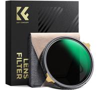 K&F CONCEPT 49mm Variable ND2-32 Polarizing Filters, CPL+ND2-ND32 Multifunctional Filter with Copper Frame 36-layer Coating Neutral Density Polarizer