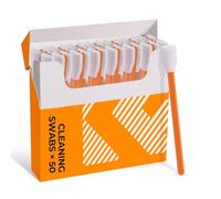 K&F Concept 50-Pack Cleaning Swabs, Individually Wrapped Detail Cleaning Swabs for Camera Viewfinder, Tripod, Keyboard, Printer, PC Case and Narrow Gaps