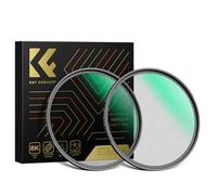 K&F CONCEPT 52mm Black Diffusion 1/4 + 1/8 Mist Filter Set HD Optical Glass