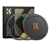 K&F CONCEPT 52mm Magnetic CPL Filter Kit +Adapter Ring+ Alloy Lens Cap, Circular Polarizing Quick Switch Converters Systerm Optical Glass for DSLR Cameras (Nano-X Series)