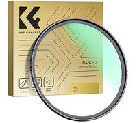 K&F Concept 52mm UV Filter - Super Clear 24 Layers Multi Coated Ultraviolet Protection Lens Filter for DSLR Lens 52mm (Nano-D Series)