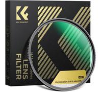 K&F CONCEPT 55mm Combination Soft & 1/4 Mist Effect Filter Cinematic Special Effect Camera Lens Filter for Portrait Video (Nano-X Series)