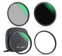 K&F Concept 55mm Magnetic Filter Kit UV/CPL/ND1000 With Magnetic Ring And Case (77mm)