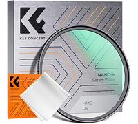 K&F Concept 55mm UV Filter Ultra Slim Japan Optics Multi Coated Ultraviolet Protection Lens Filter with Cleaning Cloth (Nano-K Series)
