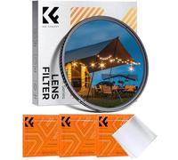 K&F CONCEPT 55mm Variable Short Ray Star Filter, 6 Points Cross Star Special Effects Optical Glass Lens Filter (Nano-K Series)