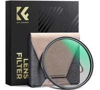 K&F Concept 58mm K&F Concept CPL Lens Filter with Copper Frame Circular Polarizing Filters 36-Layer Coating Optical Glass Polarizer for Camera Lens (Nano-X PRO Series)