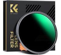 K&F Concept 58mm Variable ND Filter ND2- ND400 Ultra Low Reflection HD Adjustable Fader Neutral Density Lens Filters (Nano-X Series)