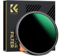 K&F CONCEPT 58mm Variable ND Filter ND3-ND1000 (1.5-10 Stops), 28-Layer Coatings HD Optical Glass Adjustable Neutral Density Filter for Camera Lens(Nano-X Series)