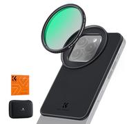 K&F Concept 6.7" Magnetic Phone Filter Mount +67mm Threaded CPL Phone Polarizer Filter Adapter Compatible with 16/15/14/13/12 Pro Max, 16/15/14 Plus