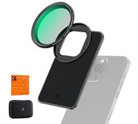 K&F Concept 6.7" Magnetic Phone Filter Mount +67mm Threaded ND2-32 Filte, Compatible with iPhone, Phone Filter Adapter Compatible with 16/15/14/13/12 Pro Max, 16/15/14 Plus