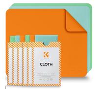 K&F CONCEPT 6 Pack Microfiber Cleaning Cloths, Glasses Cleaning Cloths