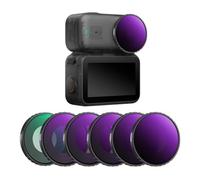 K&F CONCEPT 6-pack ND CPL Filter Set Compatible with DJI Osmo Nano- CPL ND8 ND16 ND32 ND64 ND256 Neutral Density Polarizing Action Camera Accessories, Multicoated HD Optical Glass