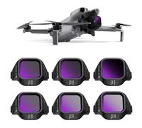 K&F CONCEPT 6-Pack ND Filters Compatible with DJI Mini 5 Pro - ND4, ND8, ND16, ND32, ND64, ND1000 Filters for Mini 5 Pro Accessories Neutral Density Optical Glass with 28-layer Coating