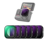 K&F Concept 6-Pack of Enhanced ND PL Filters Compatible with Insta360 Ace Pro 2, PL, ND8, ND16, ND32, ND64, ND128, Polarizing and Neutral Density Filter Optical Glass with 28-layer Coating