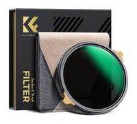 K&F CONCEPT 62mm Variable ND2-32 Polarizing Filters, CPL+ND2-ND32 Multifunctional Filter with Copper Frame 36-layer Coating Neutral Density Polarizer