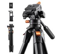 K&F CONCEPT 63"/162cm Camera Tripod with Fluid Head