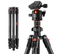 K&F Concept 64" Carbon Fiber Camera Tripod Lightweight 36mm Ball Head 8kg Load