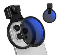 K&F CONCEPT 67mm Press-on CPL Phone Lens Filter Kit, Polarizing Filter Compatible with 17/16/15/14/13/12, 16/15/14/13/12 Pro & Pro Max, Samsung, Phone Camera Attachment for Photography