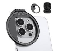 K&F Concept 67mm Universal Magnetic Filter Adapter Ring Compatible with iPhone 17, Quick Release Magnet Phone Lens Filter Mount Compatible with Phone