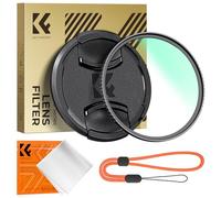 K&F CONCEPT 67MM UV Filter Ultra Definiton 24 Layers Multi Coated Ultraviolet Protection Lens Filter with Lens Cap Cleaning Cloth (Nano-D Series)