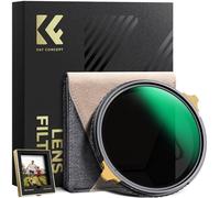 K&F CONCEPT 67mm Variable ND Filter & CPL Polarising Brass Frame True Color
