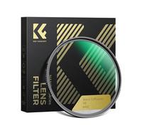 K&F CONCEPT 72mm Black Diffusion 1/8 Filter Soft Glow Diffuser Cine Effect Lens Filters Wateproof (Nano-X Series)