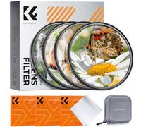K&F CONCEPT 72mm Close-Up Macro Filter Kit +1, +2, +4, +10 Nano-K Series