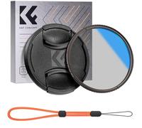 K&F Concept 72MM Polarising Filter Circular Polarizing CPL, Ultra Slim, Japan Optics, Multi Coated, with Lens Cap (Nano-K Series)