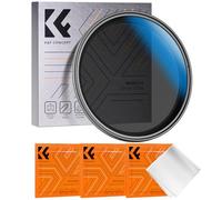 K&F CONCEPT 72mm Variable ND Filter ND2-ND32 1-5 Stops with Cleaning Cloth