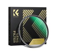 K&F CONCEPT 77mm Black Diffusion 1/4 Mist Filter Cinematic Soft Glow Effect