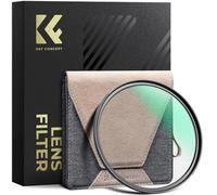 K&F CONCEPT 77mm Black Diffusion 1/8 Filter with Brass Frame, Ultra Low Reflection, Mist Soft Glow Diffuser Lens Filters (Nano-X PRO Series)