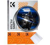 K&F CONCEPT 77mm Blue Streak Filter, Anamorphic Lens Effect Filter