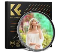 K&F Concept 77mm White Mist Diffusion 1/4 Filter Dreamy Cinematic Effect, Soft Glow Diffuser Lens Filter (Nano-X Series)