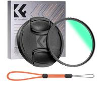 K&F CONCEPT 82MM UV Filter Ultra Slim Japan Optics Multi Coated Ultraviolet Protection Lens Filter with Lens Cap (Nano-K Series)
