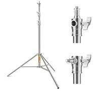 K&F CONCEPT 9.2ft/2.8m Stainless Steel Heavy Duty Light Stand