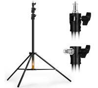 K&F CONCEPT 9.2ft/280cm Air-Cushioned Heavy Duty Aluminum Light Stand