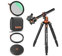 K&F CONCEPT 90"/230cm Horizontal Tripod + 67mm Magnetic Lens Filter Kit