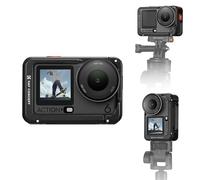 K&F CONCEPT Alloy Camera Cage Compatible with DJI OSMO Action 6, Protective Cage Expansion Frame Case with Cold Shoe Mount | 1/4" Screw Adapter for Tripod, Selfie Stick