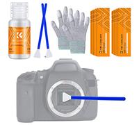 K&F Concept APS-C 16mm (16 Pieces) Professional Sensor and Camera Cleaning Kit for Optical Lenses and Digital Cameras Sony/Canon/Nikon/Olympus
