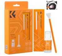 K&F Concept APS-C Sensor Cleaning Swab Kit (10 Swabs + 20ml Cleaner) for Nikon Sony Canon DSLR SLR Cameras