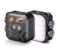K&F CONCEPT Bi-Color Magnetic LED Video Camera Light Portable Black