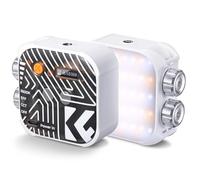 K&F CONCEPT Bi-Color Magnetic LED Video Camera Light Portable White