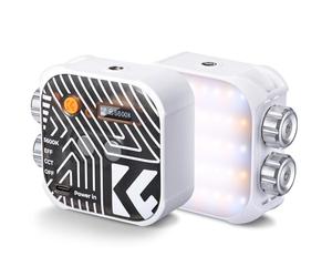 K&F CONCEPT Bi-Color Magnetic LED Video Camera Light Portable White