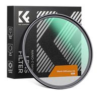 K&F Concept C-Series Black Diffusion 1/2 Lens Filter Mist Cinematic Effect Filter, Black Soft Pastel Dream Movie Special Effects Filter for Camera Lens with 18 Multi-Layer Coatings (82MM)