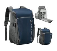 K&F Concept Camera Backpack for Photographers Large Capacity Camera Bags with Raincover, 15.6 Inch Laptop Compartment for Camera Drone Bags