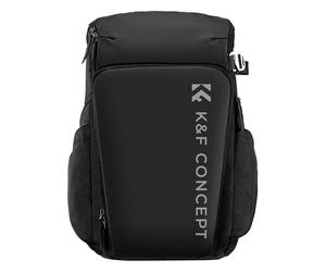 K&F Concept Camera Backpack Air 25L Large Capacity with Rain cover Black