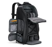 K&F CONCEPT Camera Backpack,Camera Bags for Photographers Large Capacity with Raincover (03-black, XL)