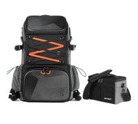 K&F Concept Camera Backpack for DSLR Cameras, Professional Camera Bags Large Capacity with 15.6'' Laptop Compartment Rain Cover for Canon Nikon Fuji Sony Cameras