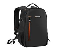 K&F CONCEPT Camera Backpack for Photographers DSLR SLR Camera Bag | 10L Lightweight, 180 Degree Open, Custom Dividers, with 14in Laptop Compartment & Tripod Holder, for Canon/Nikon/Sony, B08
