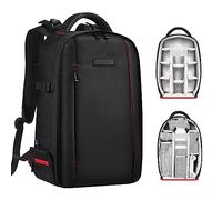 K&F Concept Camera Backpack for Photographers DSLR SLR Camera Bag with Laptop/Tripod Compartment